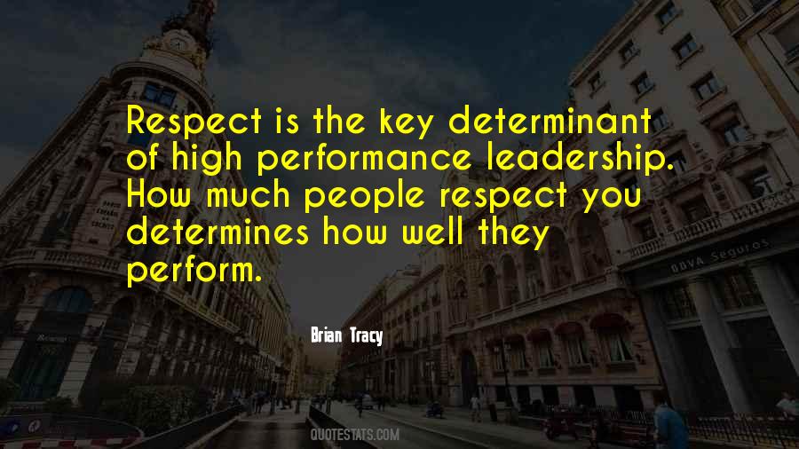 High Performance Leadership Quotes #1237866
