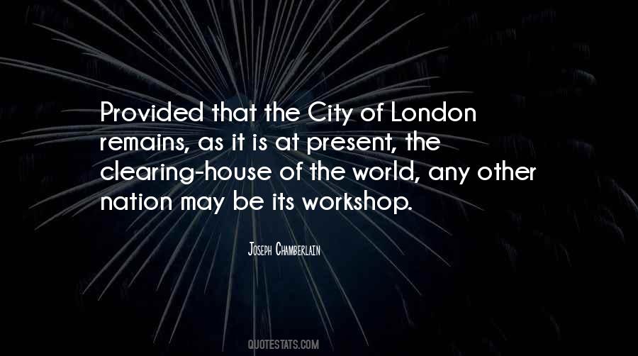 Quotes About The City Of London #351716