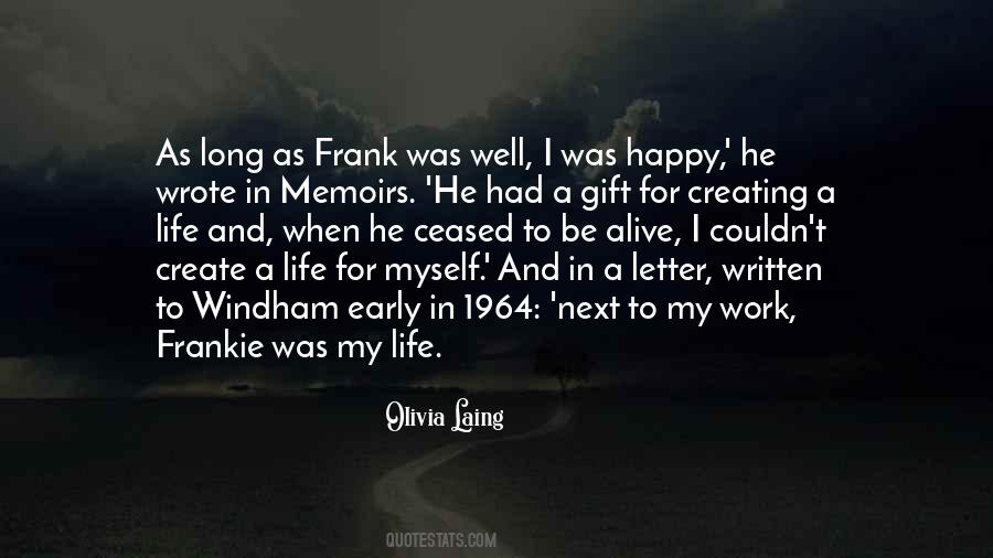 Quotes About Frankie #1459136