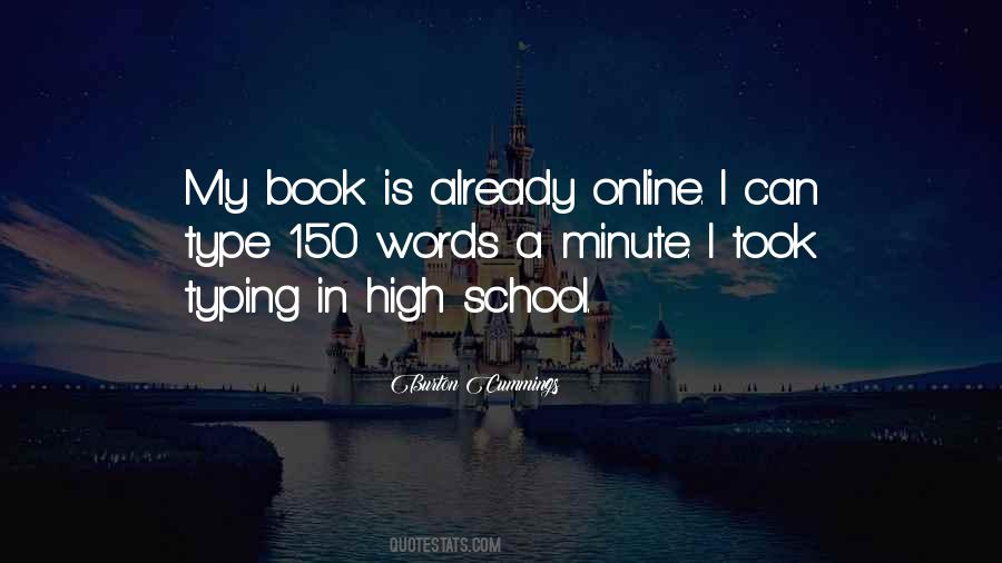 High School Book Quotes #1735599