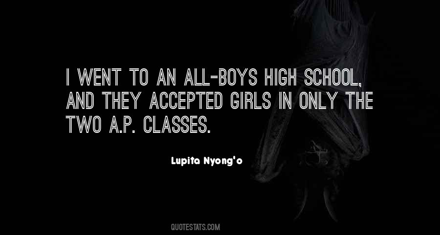 High School Classes Quotes #445776