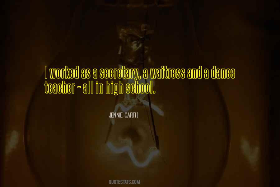 High School Dance Quotes #1523888
