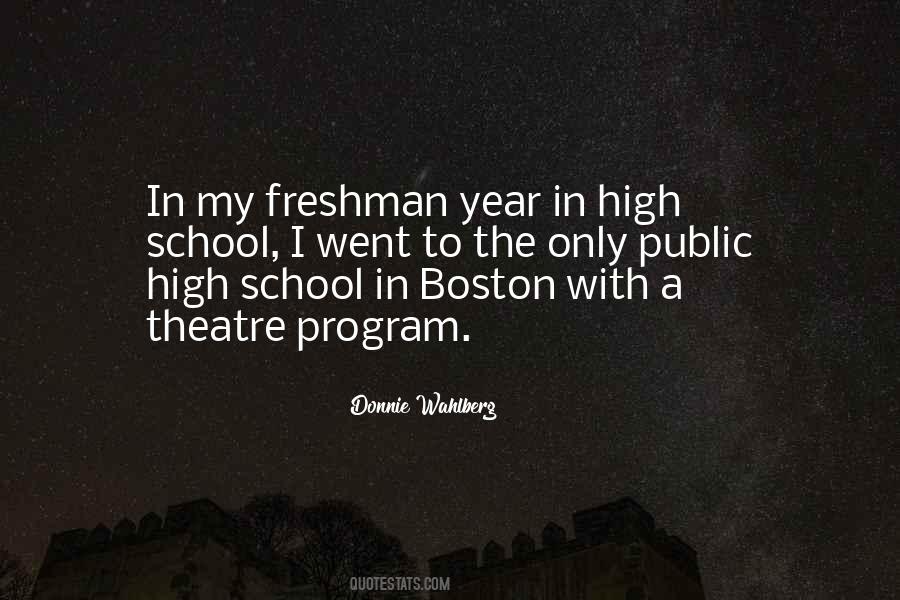 High School Freshman Quotes #1457509