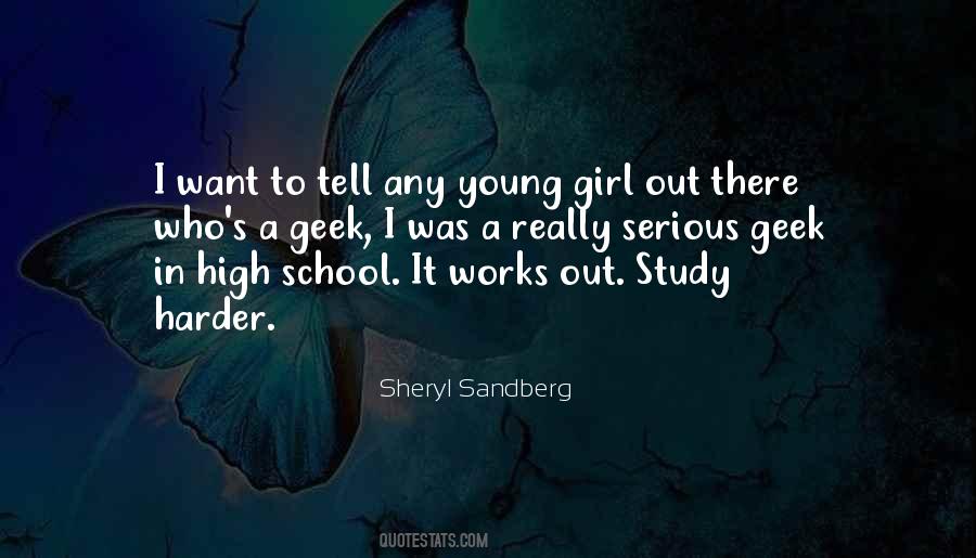 High School Girl Quotes #1039289