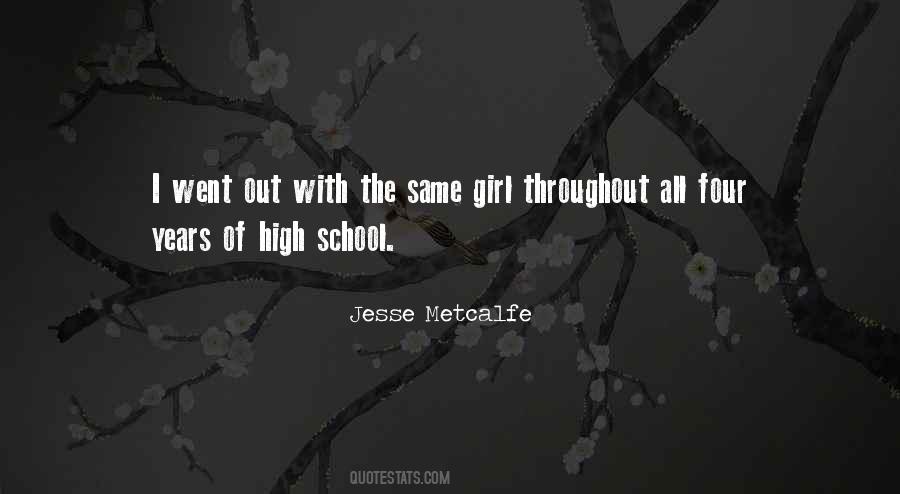 High School Girl Quotes #1736061