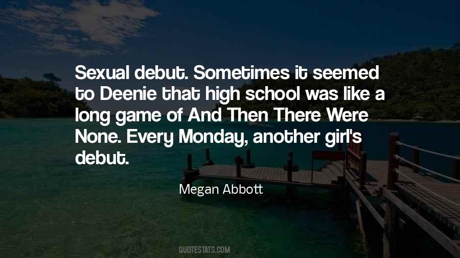 High School Girl Quotes #739751