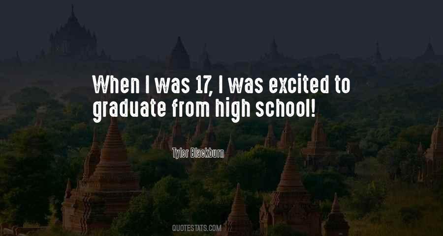 High School Graduate Quotes #1163507