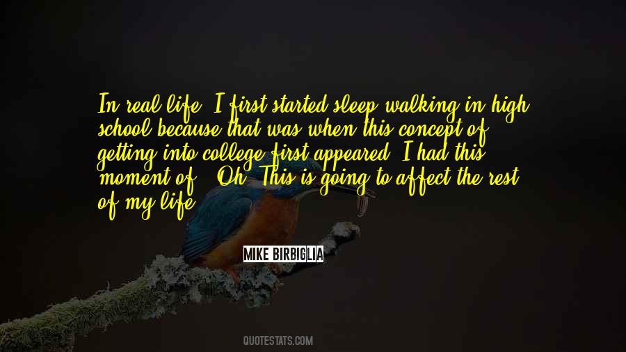 High School Life Sad Quotes #277216