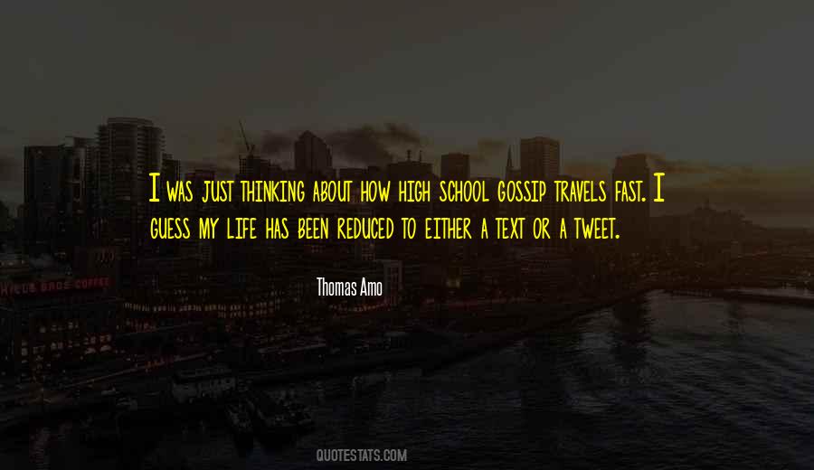High School Life Sad Quotes #514350