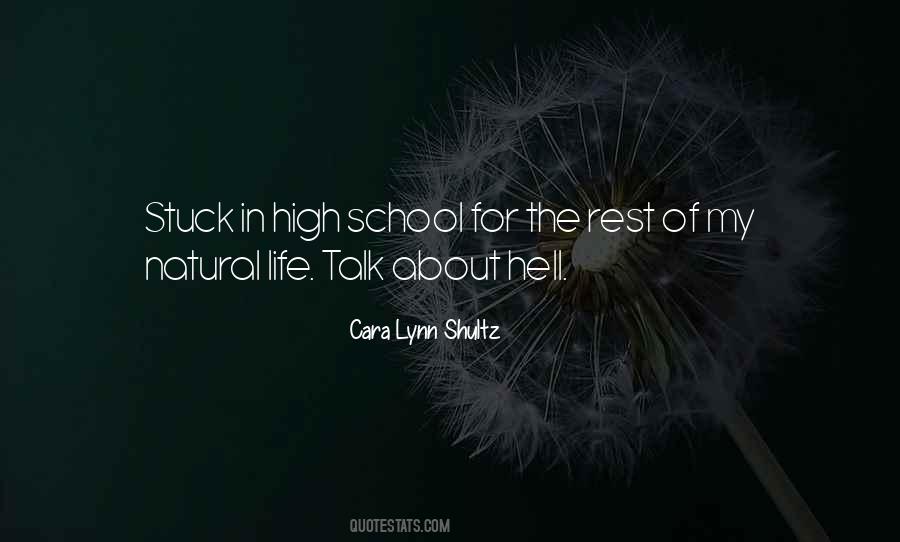 High School Life Sad Quotes #805985