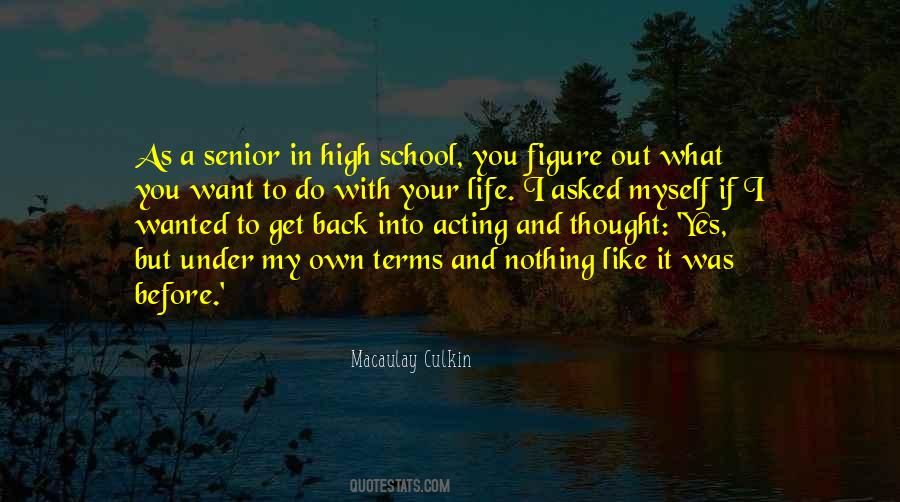 High School Senior Quotes #942699