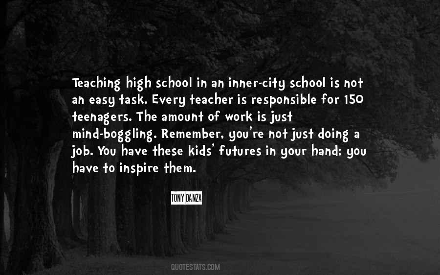 High School Teacher Quotes #1282452