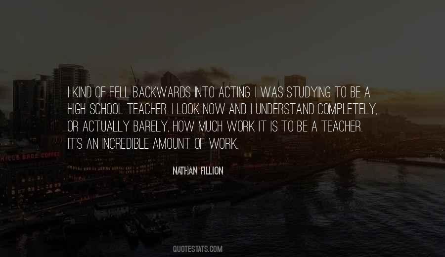 High School Teacher Quotes #1851068