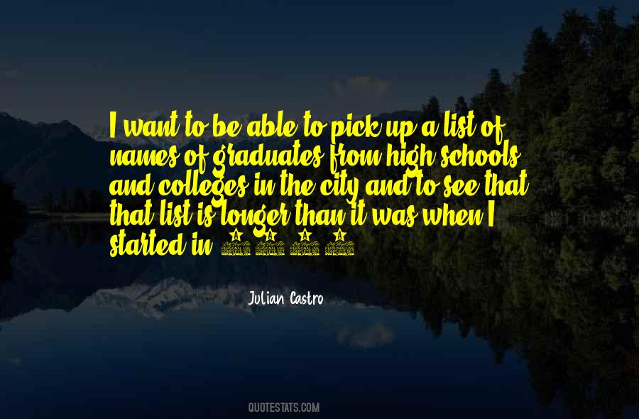 High Schools Quotes #1405414
