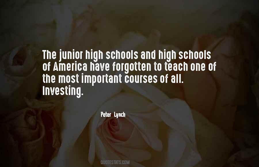 High Schools Quotes #1616611