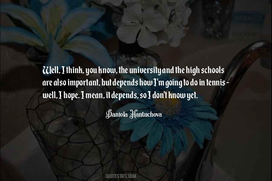 High Schools Quotes #529355