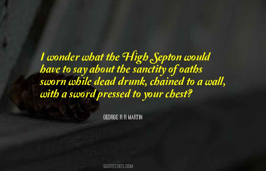 High Septon Quotes #258139