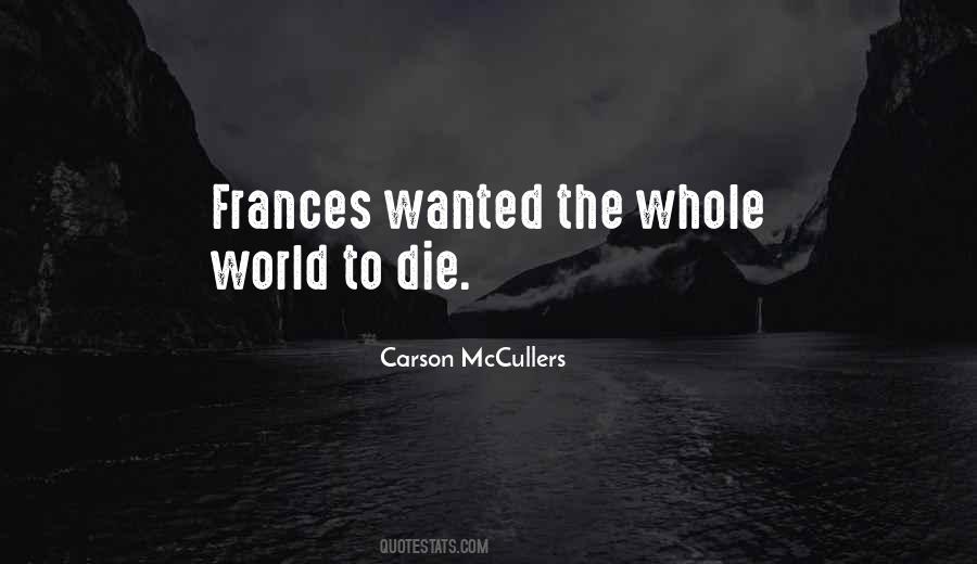 Quotes About Frances #1574841