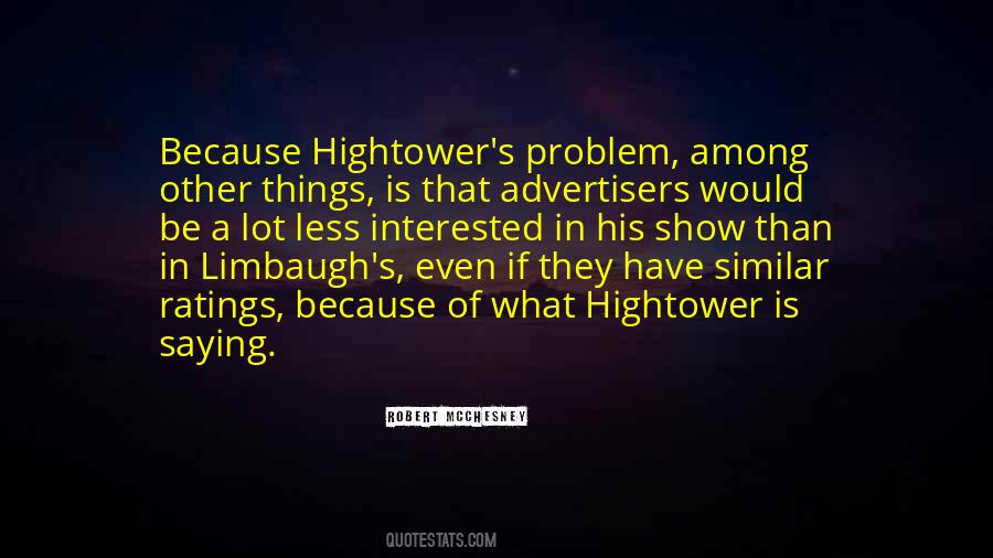 Hightower Quotes #1108023