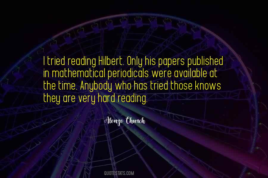 Hilbert Quotes #1033169