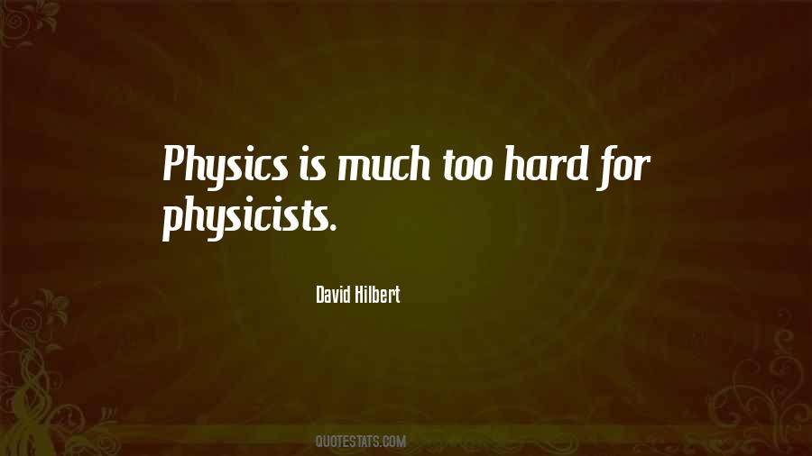 Hilbert Quotes #995032