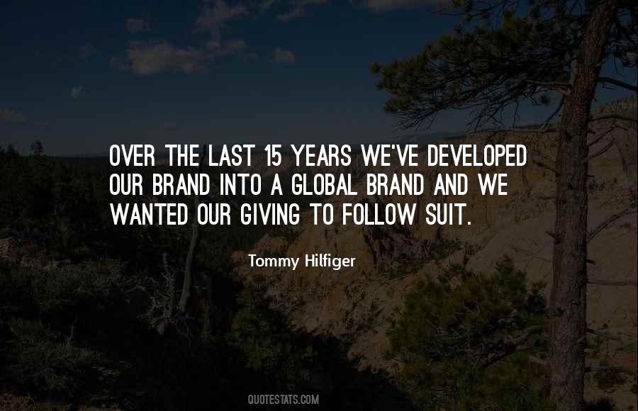 Hilfiger Quotes #1396466