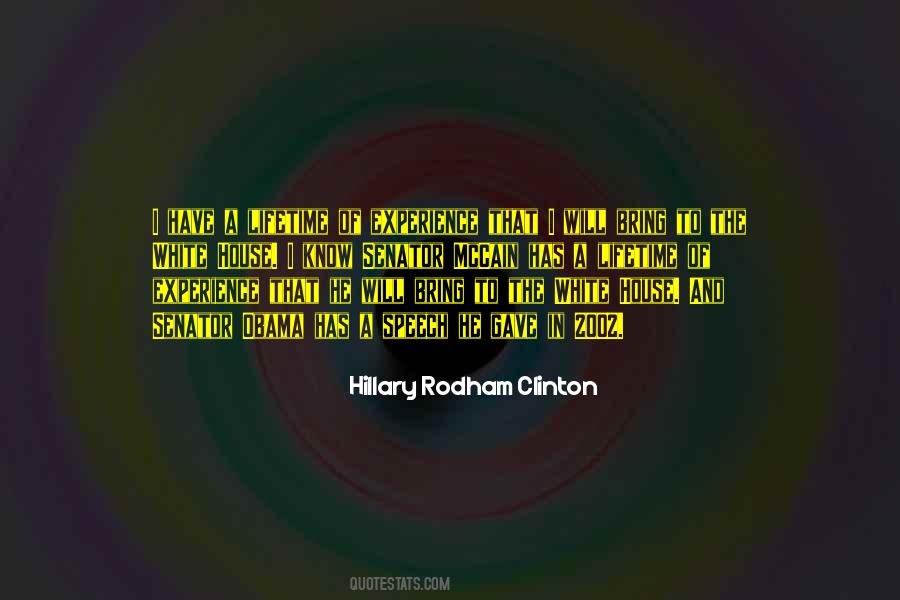 Hillary Rodham Quotes #1379496