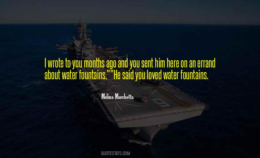Quotes About Fountains Of Water #911664