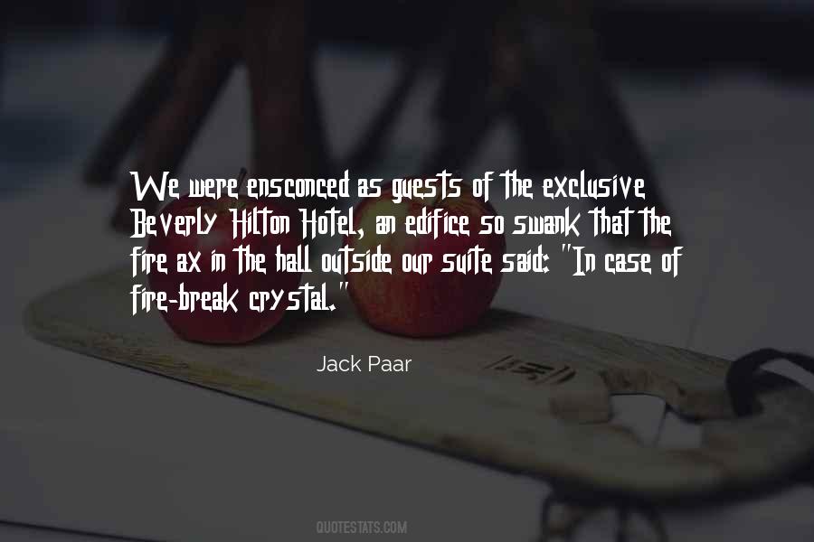 Hilton Hotel Quotes #588316