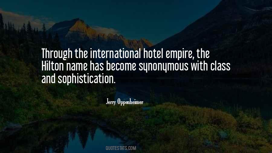 Hilton Hotel Quotes #670134