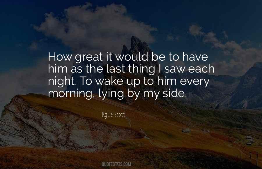 Him By My Side Quotes #435889