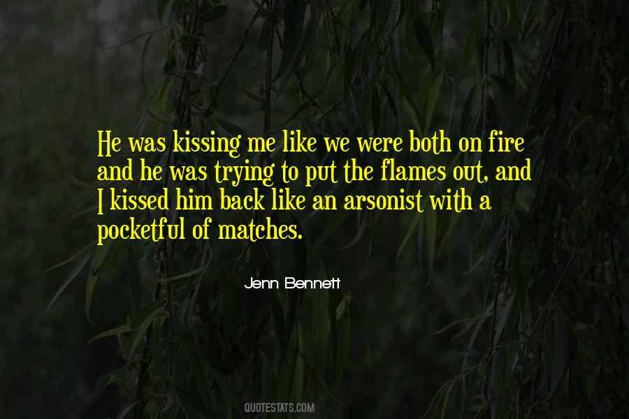 Him Kissing Me Quotes #419466