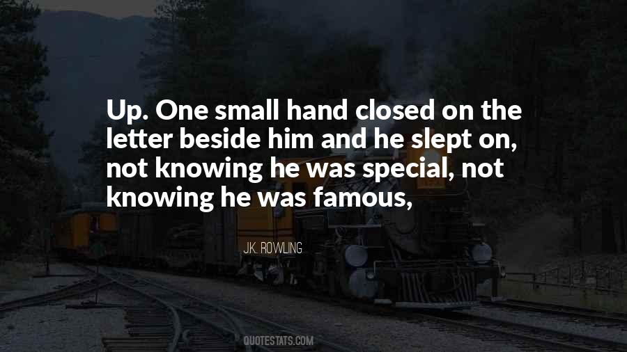 Him Not Knowing Quotes #206416