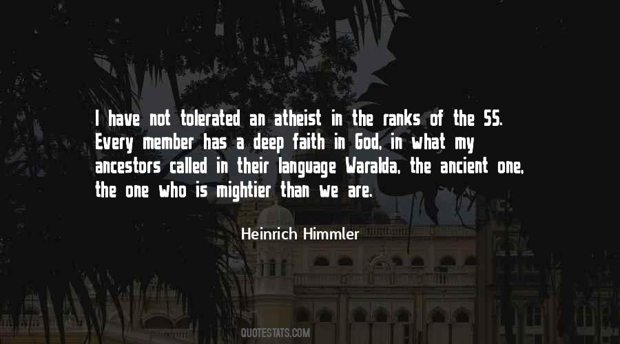 Himmler Heinrich Quotes #1285558