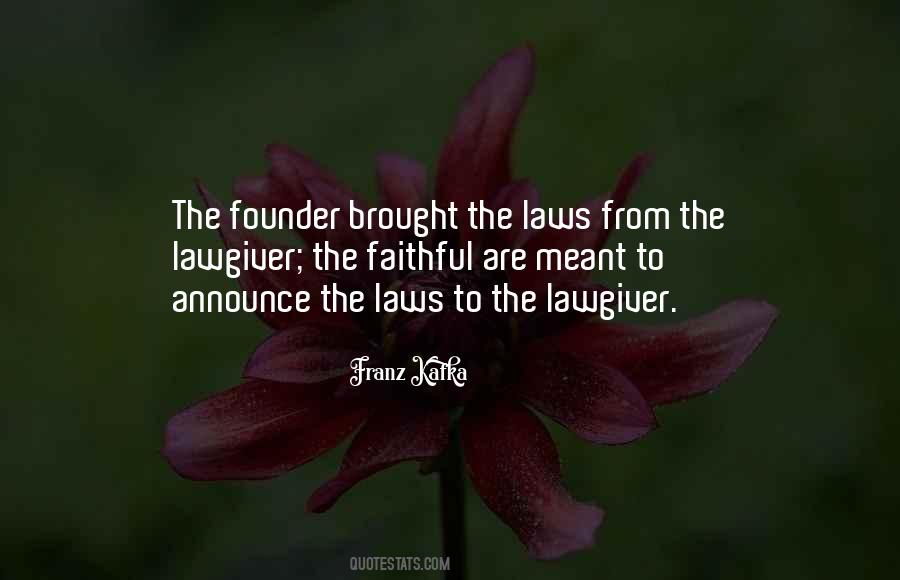 Quotes About Founder #1726526