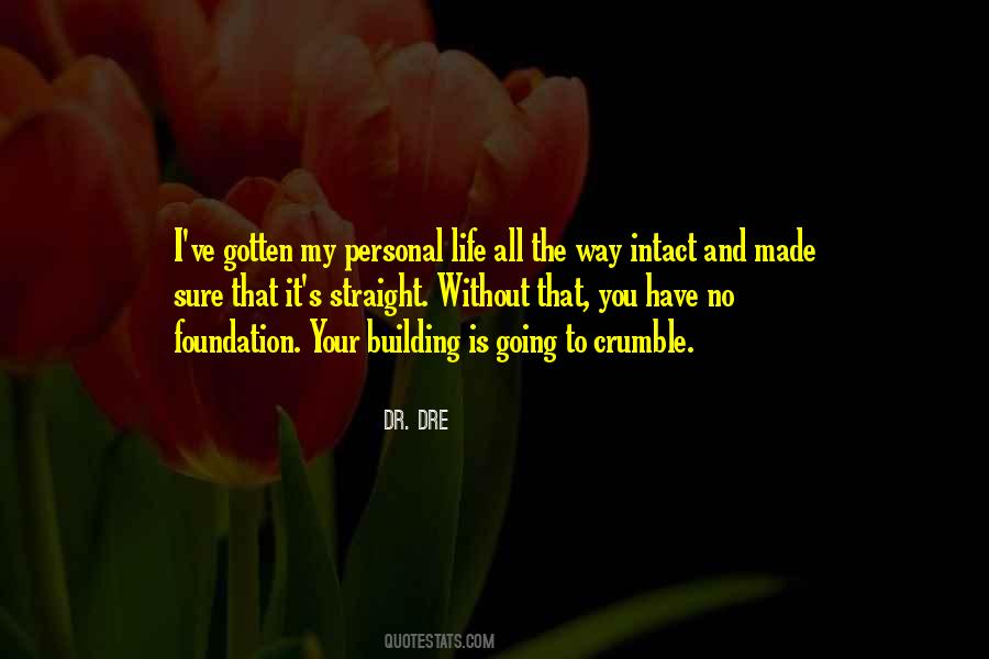 Quotes About Foundation Of A Building #470371