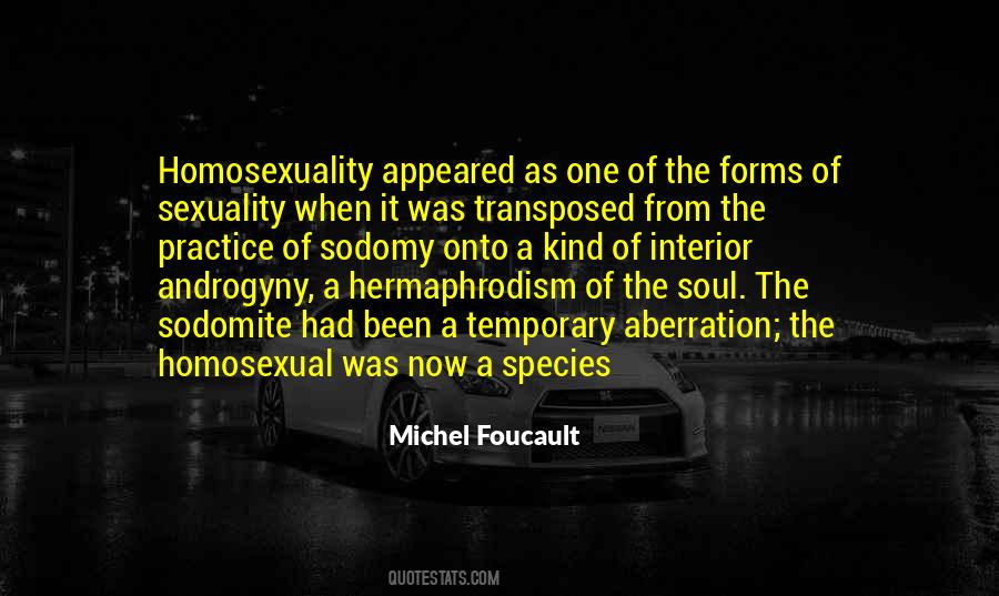 Quotes About Foucault Sexuality #1174439