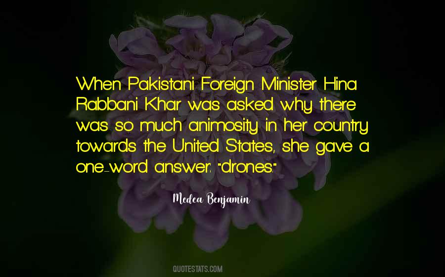 Hina Rabbani Khar Quotes #716694