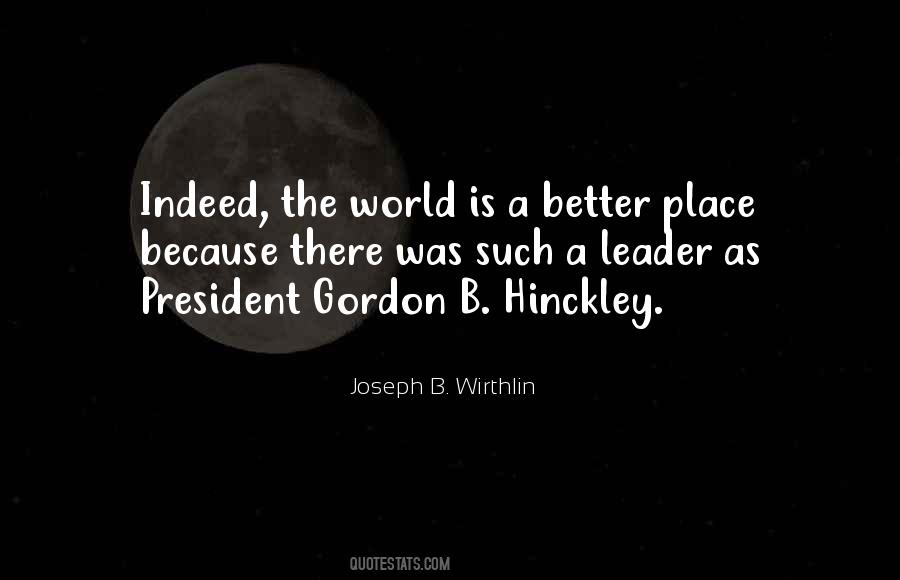 Hinckley Quotes #1698449