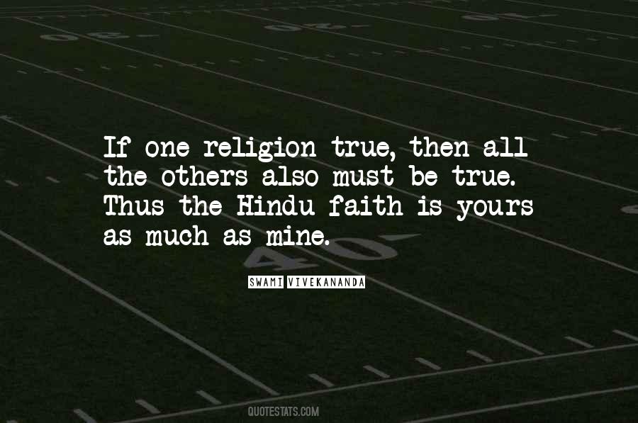Hindu Religion Quotes #1491359