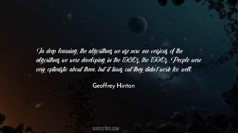 Hinton Quotes #603628