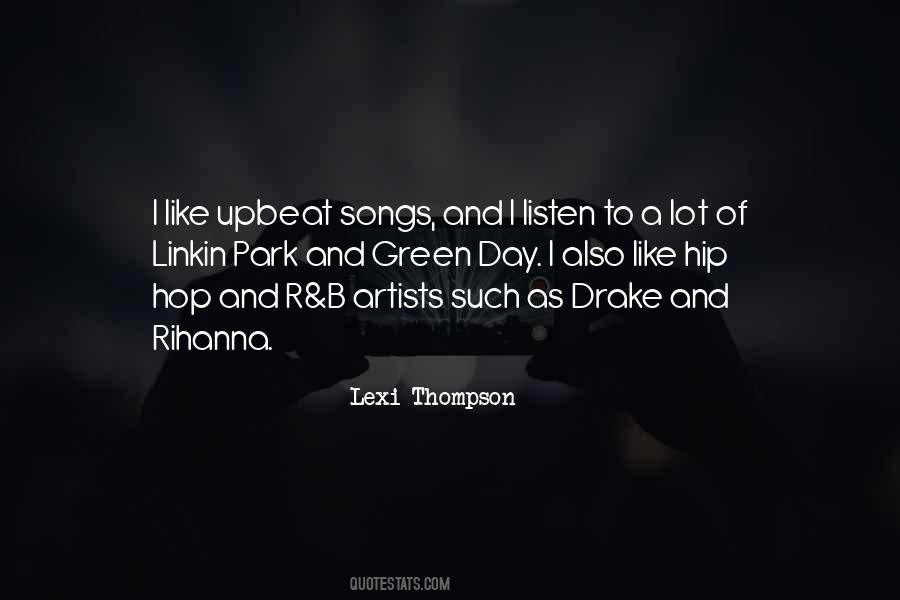 Hip Hop Artists Quotes #1845609