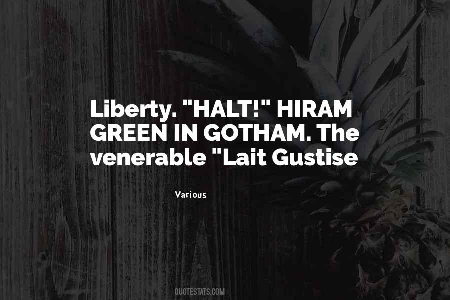 Hiram Quotes #1737232