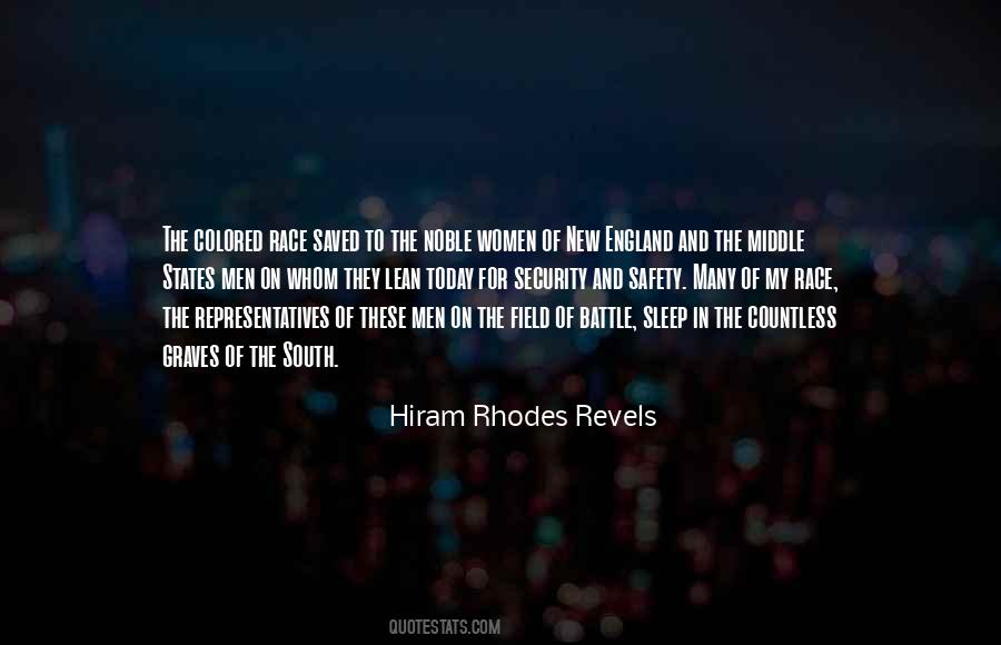 Hiram R Revels Quotes #472271