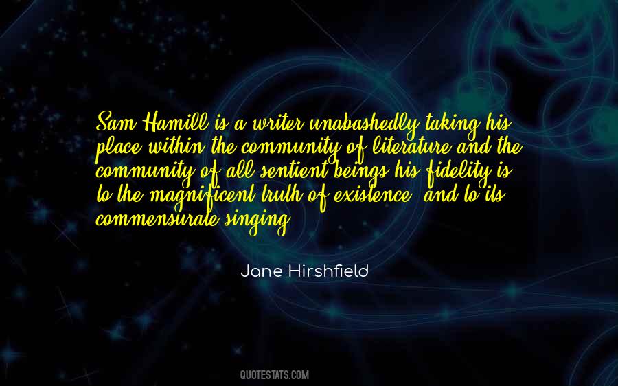 Hirshfield Quotes #255603