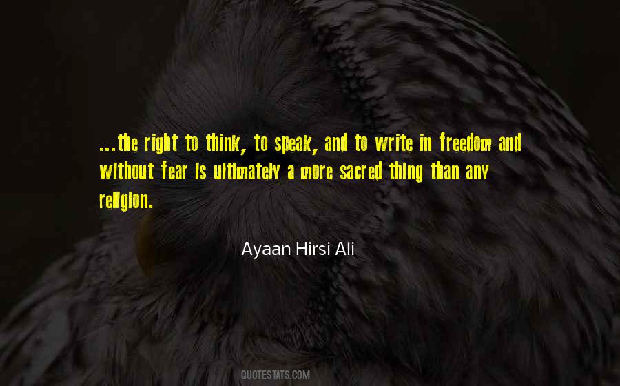 Hirsi Ali Quotes #414480