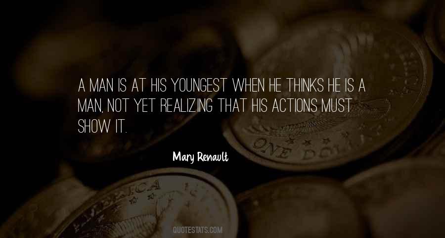 His Actions Quotes #1800591