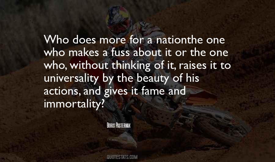His Actions Quotes #290951 His Actions Quotes #290951