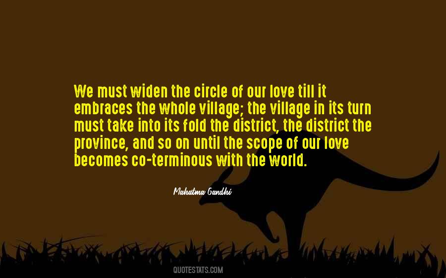 Quotes About The Circle Of Love #784013