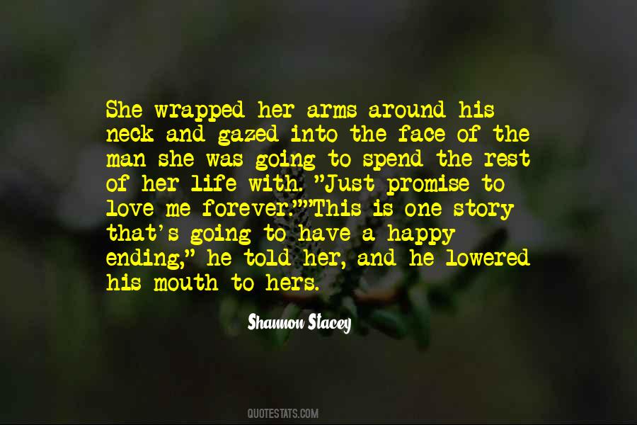 His Arms Around Me Quotes #748657